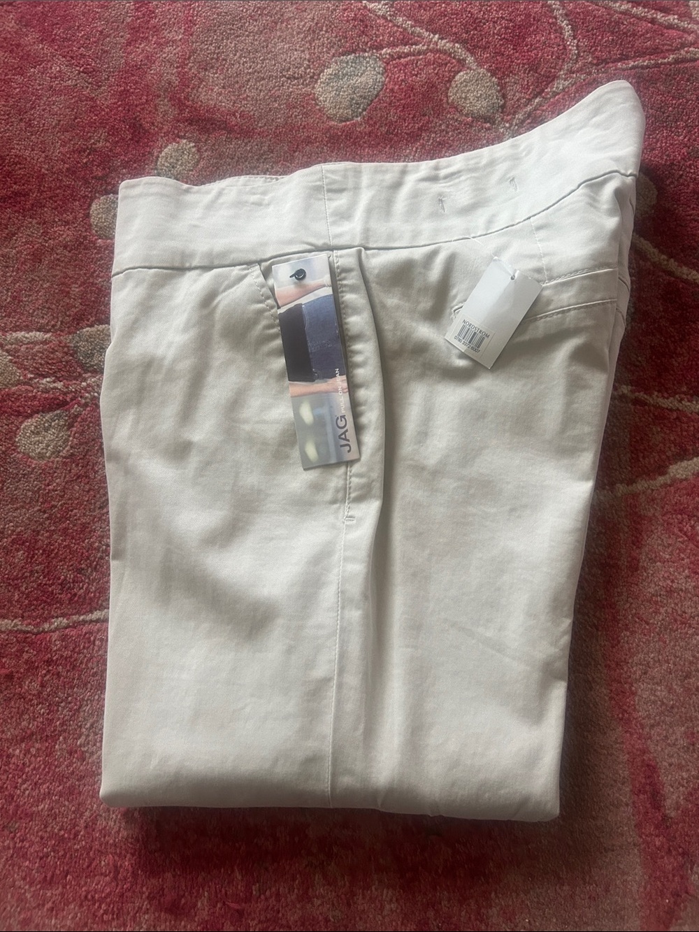 Jag Light Beige Jag Hope Crop Pants Size 12 Brand New with Tags - Picture 3 of 11